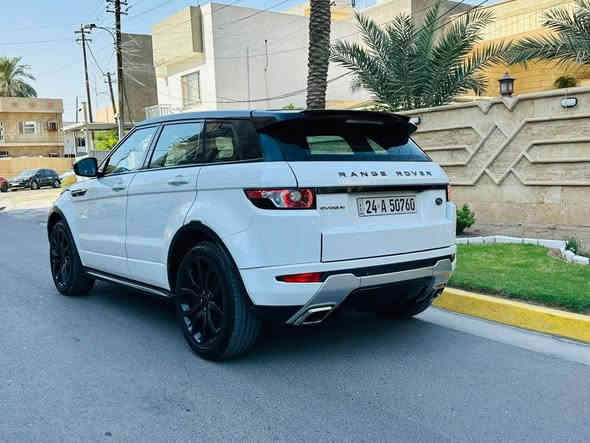 رانج روفر ايڤوك 2015 رقم دهوك دولي 
وارد خليجي وكاله سردار
فول مواصفات
تبريد قطعتين
حساسات امامي خلفي
كشافات ضباب امامي خلفي
٥ بصمات تشغيل وبصمات ابواب 
محرك 2000 Turbo
اوتو بارك
اوتو ستوب
اوتو سايد بريك
لايت داينمك تحذير عند النعطاف 
جنطه كهرباء 
شاشه كبيره كامره بلاديه 
رادارات نقطه عمياء 
كشنات جلد لونين احمر واسود
كشنات كهرباء كشنات ميموري
مراة قلاب عند تغير الكير الى الوراء
قمارة بانوراما كاملة على طولها
مري شفط
ويل كب حجم 20
اشارات بالمراية
اربع انظمة قيادة طيني صخري صحراوي عادي
مانع انزلاق ومانع تزحلق
مانع انحدار جبلي
نظام سبورت للتسارع مع شفتات للقيادة خلف الستيرن
نظام كروز سرعة للطرق الخارجية مع امكانية القيادة باليد للبانزين والسرعة بدل استعمال الارجل
نظام التحدث مع السيارة للتحكم بالاوامر الصوتية للرايدو 
والمسجل
حساس ويل تحذير رقمي الكتروني 
كير مواس معه انضمت القياده 
تحكم ستيرن كامل جهتين
السعر  143  مجال بسيط للشراي
العنوان بغداد حي الجامعه 
للاتصال *********** للستفسار اتصل بغداد
