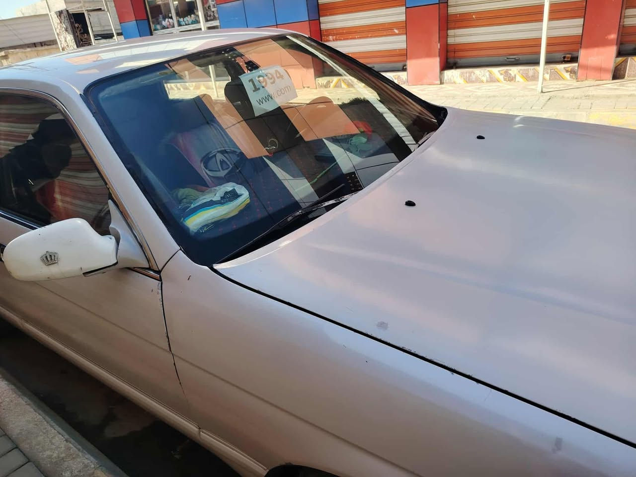 بطه منفصل رقم سليمانيه   لون لولوئي مديل ٩٤ رقم انكليزي مكينه وكيربطه بلاد  ديلكو تبريد شغال ثلج حداديه جديدة  تخم تاير جديد كهربائيات كلهه شغاله مكفوله من الكص والنقل الجثه والضربه والصبغ صبغ  بلاد قطره صبغ مابيها الجامرلغ الخلفي شبر معدل ؏ بارد    السعر٦٣بيها مجال  للشراي مجال رقم / *********** وشرط التحويل ثاني يوم  مكان سياره (ديالى)
