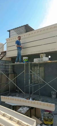 لبخ • جص • تشميع