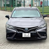 كامري موديل XSE 2021 فول 1/1 ماعدة السلايت وارد امريكي هايبرد حادثها ج...