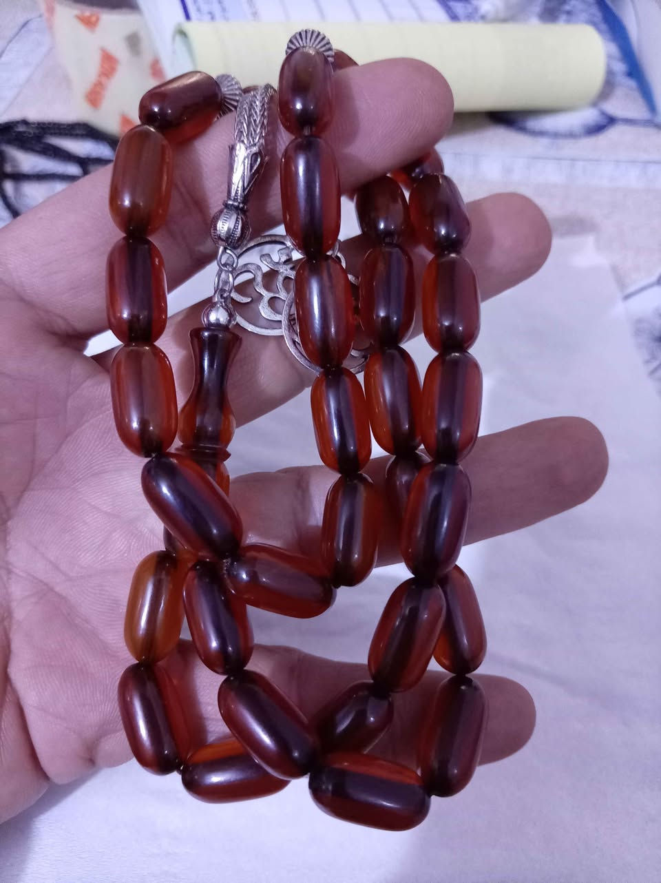 مسبحة سندلوس تركي قديم ٣٣ حبة
القطعة مميزة وانيقة جدا
تواصل واتساب *********** بغداد, العراق
