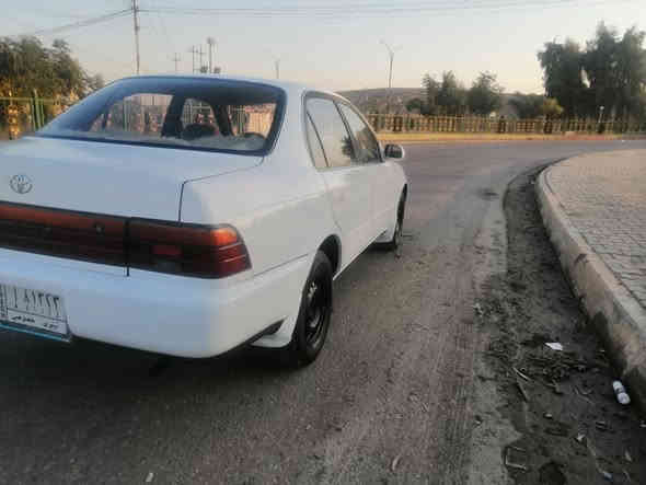 كورلا1992
رقم نينوى الماني 
شرط التحويل 
سيارة جاهزه مابيها نقص
كير محرك صدر تايرات كلو جديد 
السعر 58
***********
