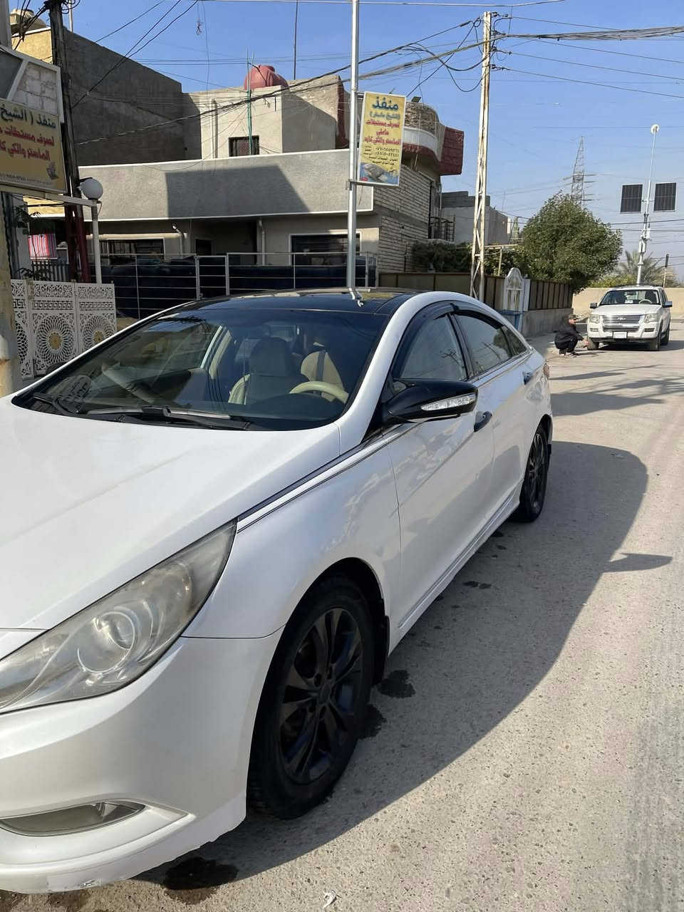 السلام وعليكم سوناتا خليجي موديل 11 فول عده البصمه سياره كلش نضيفه  رقم بغداد بسمي بيها قطعتين صبغ جاملغات خلفيه بدون اي دواخل سعر 110 وبي مجال مكاني بغداد ***********
