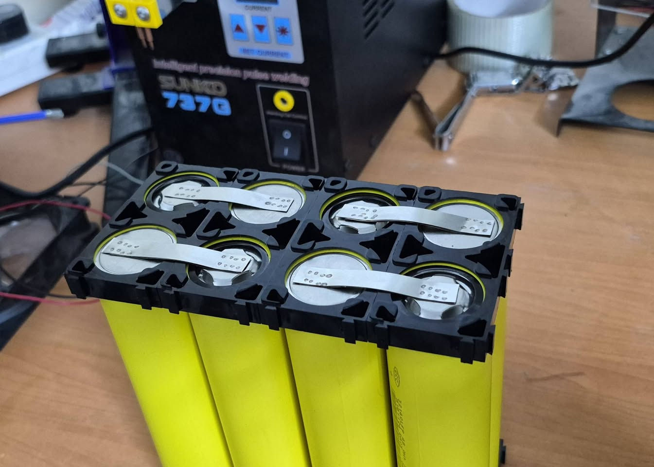 🟥بطاريه 24 فولت 15 امبير ليثيوم فوسفات الحديد
24V 15A Battery
(Lifepo4) JK SMART BMS 8-18s 40A-60A
Battery pack for UPS
(Cnae) cells 3.2V 15A Grade A
عمر تشغيلي طويل
✔️ أداء ثابت
✔️ حماية ذكية من الشحن والتفريغ الزائد وقصر الدائرة
✔️ تجميع احترافي واختبار كامل قبل التسليم
📞 للاستفسار : ***********
