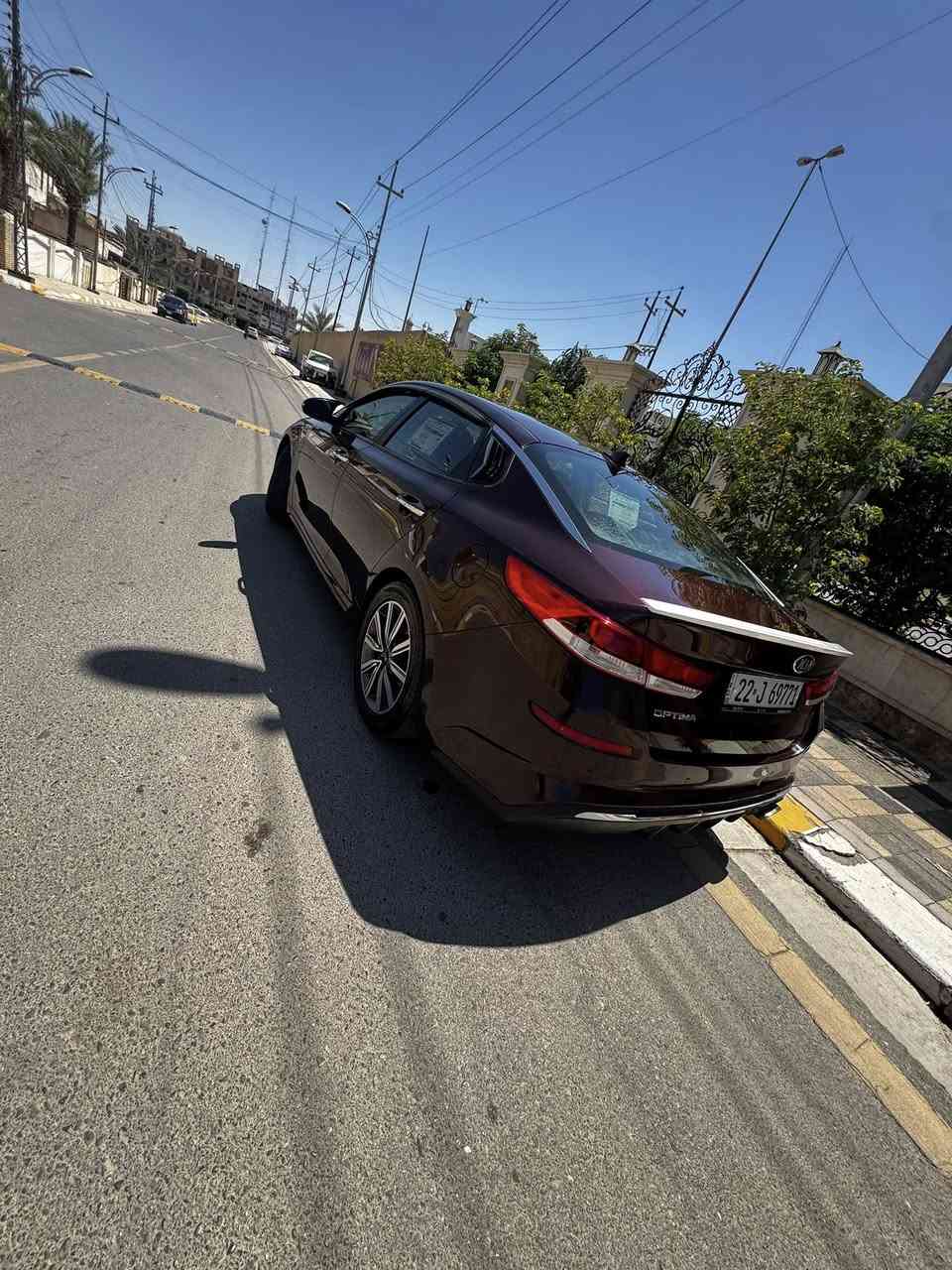 السلام عليكم
للبيع اوبتمه.     2019

رقم اربيل الجديد 

السياره بأسمي 

سياره بيه جاملغ الخلفي اليسر بارد 4 اصابع وتكحيل فقط 

السياره جاهزه مناقصها شي تخم تاير جديد باتري جديد 

كير ومحرك مكفولات 

المواصفات: شاشه وكامره وتحكم ستيرن ورادارات وتحديد مسار 

مكان السياره : فلوجة 

السعر : 145 وبيها مجال 

***********
