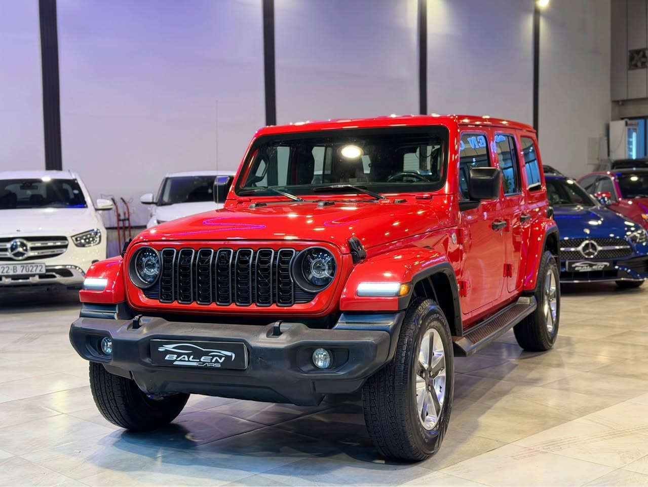 Jeep wrangler 2020 sport 
V4 
لايتات زينون ليد 
كاميرة خلفية 
4*4 
جام كهربائي 
نص بونيت صبغ بدون دواخل 
بدون ارباك 
٢٢٨$
*********** وتس اب 
*********** أربيل, العراق
