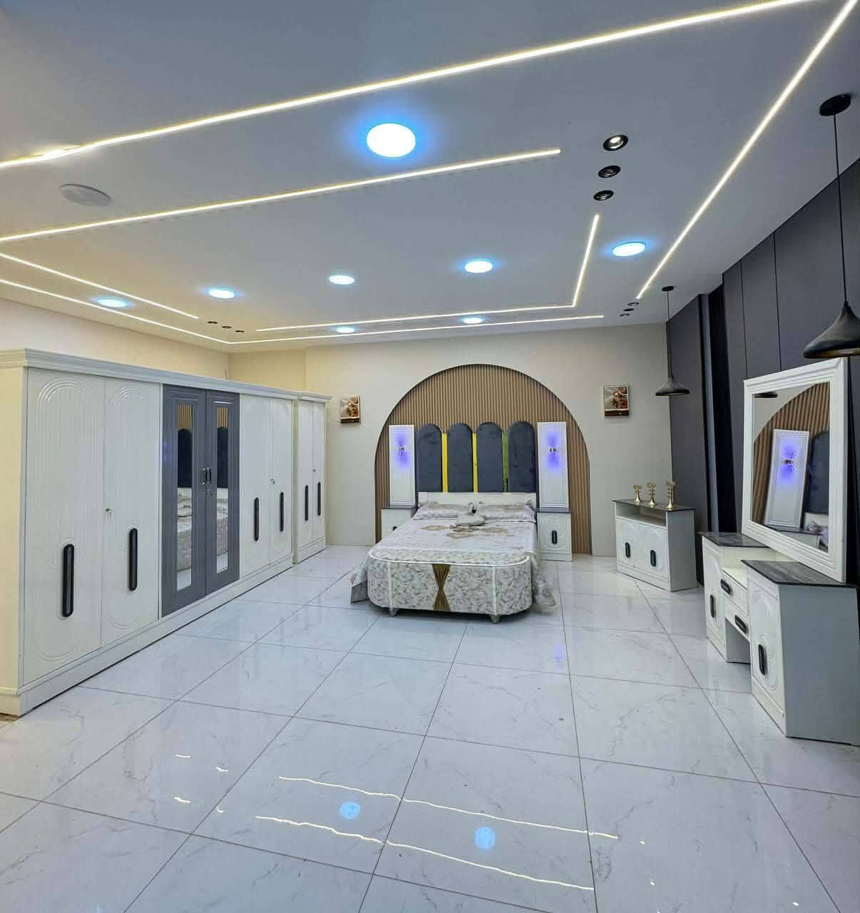 حصرياً موديل الثريه ⚜️

السعر مليون و 75  الف دينار فقط 😍
غرفه نجاره قتصاديه 🛌
متكونه من 7 قطع
الكنتور ارتفاع 240 طول 320
مع الزاويه مجموع الطول 4 امتار 
السمك الخارجي للغرفه 5 ملم انديف
والسمك الداخلي 3 ملم معاكس ابيض
سعر الشازلون الخزان 75 الف 
سعر الشازلون المقعد 50 الف 
السعر الطابوریه25الف
متوفر توصيل وشد لكافة محافضات العراق 🇮🇶
خدمە  توصیل متوفر
الحجز خاص
G


**إذا كنت صاحب هذا الإعلان وتريد حذفه لأي سبب، رجاءا أرسل رسالة إلى الدعم الفني**