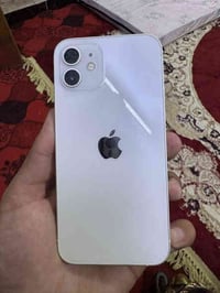 ايفون 12 عادي ذاكرة 128 بطارية  88 مبدلة قطعة اصلية من ابل جهاز جديد و...