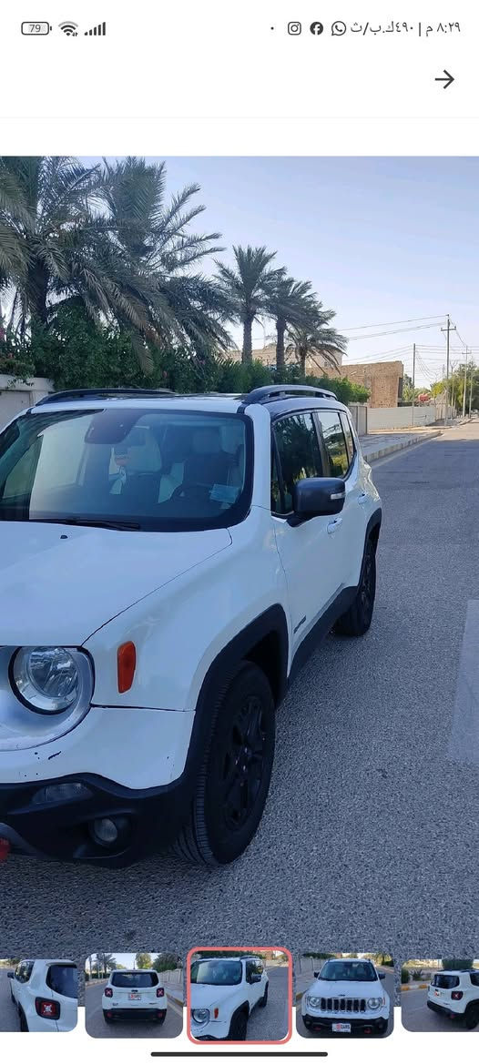 السيارة اعلة فئة بموديلها بيها دخول ذكي وتشغيل عن بعد وخمس وضعيات قيادة ودفع رباعي ودفلوك (قفل اكسن) وبنوراما على طول السيارة وفول تحكم ستيرن وكل مواصفات التريلهوك موجودة عمارة, ميسان


**إذا كنت صاحب هذا الإعلان وتريد حذفه لأي سبب، رجاءا أرسل رسالة إلى الدعم الفني**
