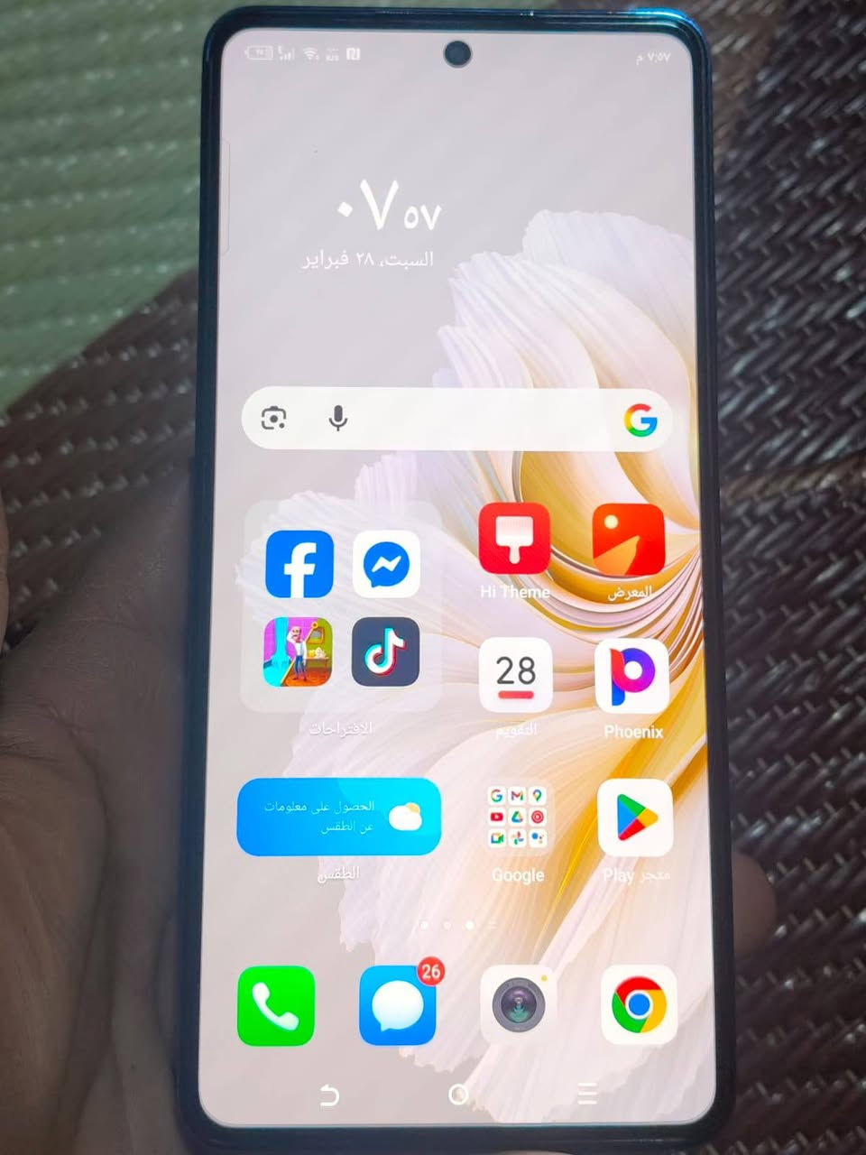 سلام عليكم تكنو ٢٠ جهاز ٦٠ افريم لعبة قوي ذاكرة ٢٥٦ رام ٨ جهاز شرط من كلشي ما عدا الكامرة من بعيد تصور مو واضح من قريب واضح شرط جهاز امراوس بيفون ٨ بلاص او بيع ١٣٠ بي مجال شي قليل رقمي ***********
