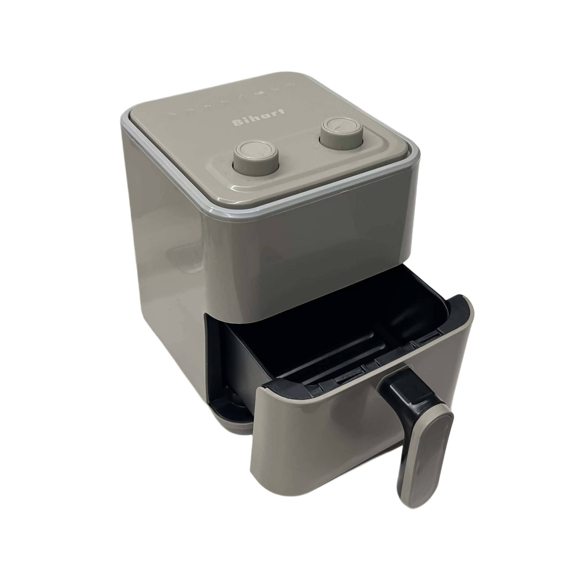 قلاية هوائية Bihart بدون زيت – موديل YSL197

قلاية هوائية عملية من Bihart بتصميم مدمج ومناسب للاستخدام اليومي، توفر طهيًا بالهواء الساخن مع تحكم يدوي بسيط.

 • تعمل بتقنية الهواء الساخن للطهي بدون زيت
 
• تحكم يدوي عبر مقبضي الوقت ودرجة الحرارة
 
• تصميم مدمج مناسب للمطابخ الصغيرة
 
• سلة سحب أمامية لسهولة إدخال وإخراج الطعام
 
• جسم بلون رمادي أنيق كما هو موضح على العلبة
 
• استخدام مباشر بدون إعدادات معقدة

 • نوع المنتج: قلاية هوائية (Air Fryer)
 • القدرة الكهربائية: 800 واط
 • الجهد الكهربائي: AC 220–240V
 • التردد: 50/60Hz
 • مدة التشغيل القصوى: 30 دقيقة
 • التحكم: يدوي (مقبض حرارة + مقبض وقت)
 • الوزن الصافي: 2.1 كغم
 • الوزن الإجمالي: 2.6 كغم

محتويات العلبة:
 • قلاية هوائية Bihart
 • سلة الطهي


**إذا كنت صاحب هذا الإعلان وتريد حذفه لأي سبب، رجاءا أرسل رسالة إلى الدعم الفني**