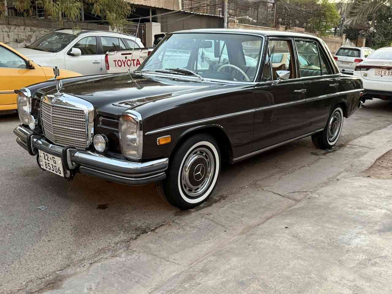 سلام عليكم
مارسدس للبيع  موديل 1971 تبريد شغال اوتامتيك اصل وباور سترين ول سياره عل وضع الشركه   رقم ***********
