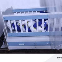 سرير اطفال • حجم كبير • دوشك مسند