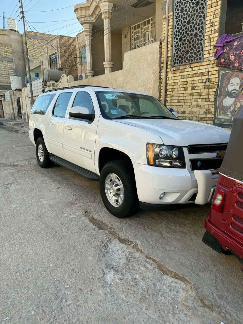 السلام عليكم يوكن 2011 فحل 8 براغي سياره اصل ابيض كفاله عامه حته دعاميات  كفاله مكينه جديده كير جديد حداديه كلشي جاهز ما بيها نقص 
خطها بغداد عماره مصفره هيه وغرامات 
سعر ٢٥٠ وبيها مجال شراي يتصل ‭٠٧٧٤ ٠٧٧ ٣٥٨٥‬
