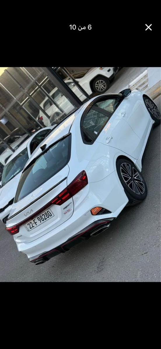 🚗 للبيع: كيا فورتي GT موديل 2022  بلاش 157$🔥
📍 مكان السيارة :  موصل مدينه المعارض الجديده 
معرض الركن الذهبي 
📞 للتواصل: واتس اب    *********** 0751806079

🛠️ المحرك: 4 سلندر 1600 توربو 🚀🚀
السعر بلاااااااش💥🔥😳157$🔥
⚙️ المواصفات: 1/1 فووول الفوووول 
• بصمه تشغيل 
• سلايت 
• كشنات حار وبارد 
• شاشة كبيرة وكاميرا
• CarPlay و android
• تحكمات ستيرن
• أوتو ستوب
• قيادة ذاتية
• تحديد سرعة وتحديد مسار
• رادارات أمامية وجانبية وخلفية
• مثبت سرعة
• مانع انزلاق
• 3 انضمة قيادة

⚠️ أضرار السيارة: 
• بدووون صبغ 
• بجم كبس 
بدووون دواخل 
بدووون ايربك 
اقل الشبر تعديل يم السلايت 

📌 تفاصيل إضافية:
• السيارة رقم اربيل شرط التحويل 
• لون السيارة ابيض🤍
• الكير والمحرك بحالة ممتازة – شرط الفحص
• صدر وخلف "بلادي"
• الرادار وحجر البيئة والكزوز  كلها أصلية
• السيارة بحالة ممتازة وبدون مصاريف
السعر 157$🔥
