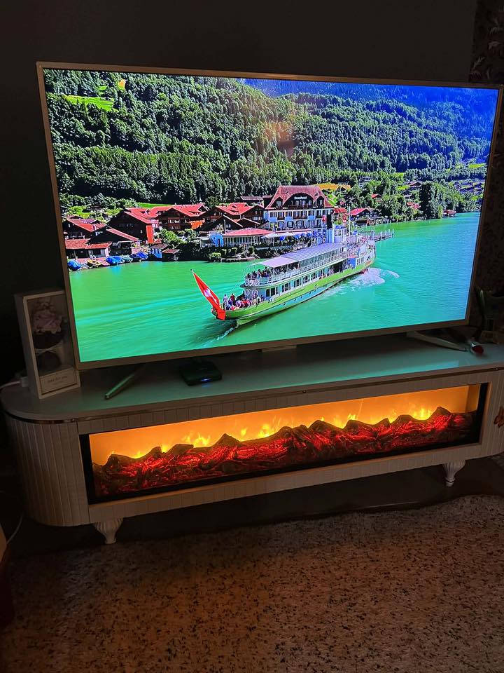 للبيع تلفزيون حجم 55 كبس مامفتوح على الشركه (نوع سونيك ) بدون انترنيت   نظيف مال بيت السعر 250 الف وبي مجال بسيط ☎️استفسار *********** واتساب محمول
