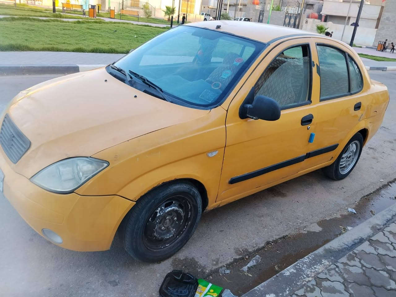سياره طيبه مديل 16 مامسجله هيئه جاهزه مكينه وكير جدد تبريد ثلج كلشي بيه شغال  يحتاجله بس فإن لتبريد فإنه ضعيف رقم بصره مراوس بسايبه ***********

