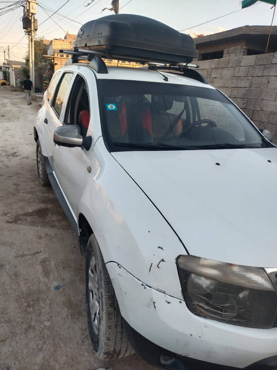 سلام عليكم
للبيع سيارة رينو داستر موديل ٢٠١٣
سنويه مجدده صارلهه اسبوع مكفوله كفاله عامه
من الضربات وبيهه طخات ثنين خفيفه مرجعه عل بارد
رقم بغداد دولي مكان السياره بغداد المعلمين مجمع فدك سعرهه (٧٣)وبيهه مجال بسيط
صاحب رقم السياره *********** واهلن وسهلا بيكم
