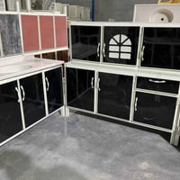 كاونتر المنيوم • متر ونص • سنك مرمر