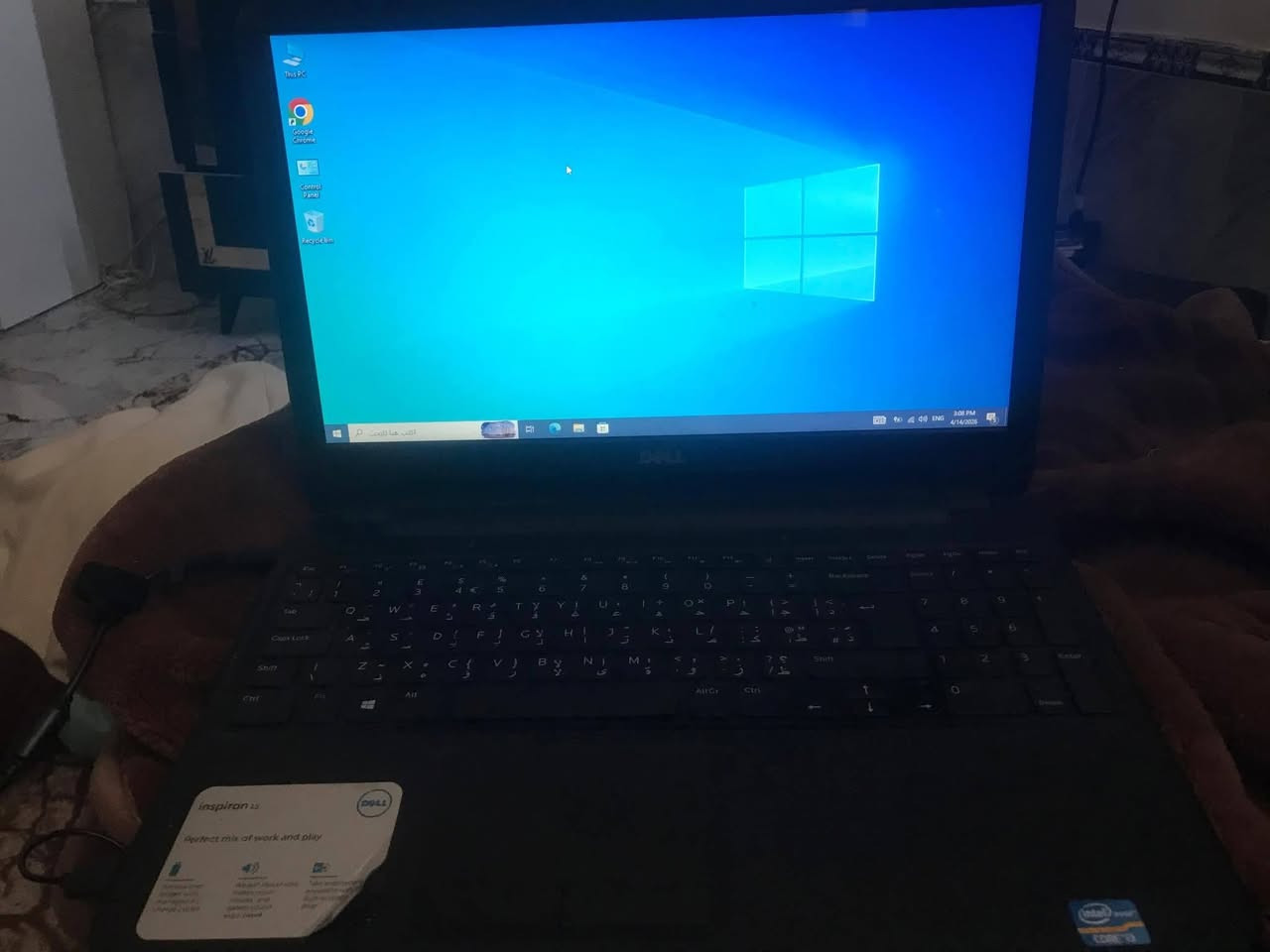 لابتوب للبيع نقص فقط بطارية

رام 6gb
كور i3 جيل 2
هارد 130 gb
شاشة 15.6
ويندوز  10 برو

سعر 60 الف

مكان بغداد

مع الشاحنة الاصلية

***********
