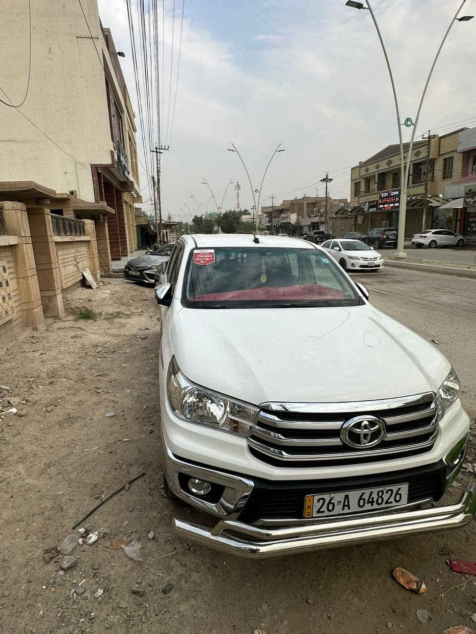 السلام عليكم تيوتا هايلوكس موديل 2025 زيرو ماشيه 2000 رقم صلاح الدين على وضع الشركه السعر جداً مناسب مستعجل عليها مبدلها بنيد شركه ما مصبوغ موجود سونار السياره بوضع الشركه 305 ورقه اتفق وياك ثاني يوم احولك السياره وبيها مجال بسيط لشراي
الشراي الاتصال ***********
