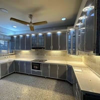 مجموعه متنوعه من اعمالنا السابقه  مطابخ تركيه داخل خارج المنيوم  مطابخ...