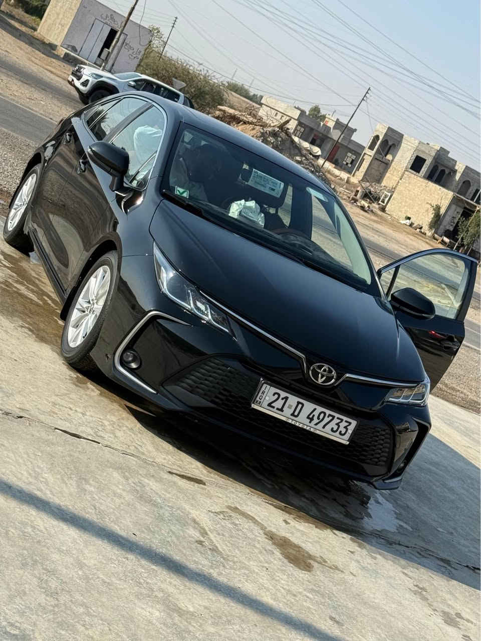 السلام عليكم 
كورلا 2023 خليجي شركة مهند 
كفاله عامة رقم سليمانيه لون اسود 
داخل قيسي
كشنات جلد 
فتحة سلايت 
سيارة على وضع الشركة ماشيه 15 الف كيلو 
المكان /صلاح الدين بيجي 
السعر/175 وبيها مجال 
الرقم /*********** تكريت, صلاح الدين
