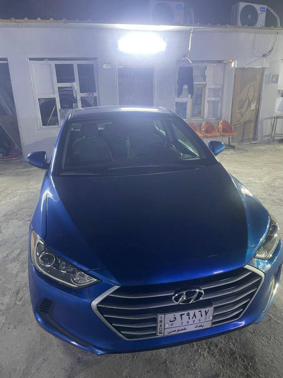 النترا موديل 2018 وارد امريكي ضربه بسيطه موجوده  بالصوره سعر 126   *********** مكاني بغداد
