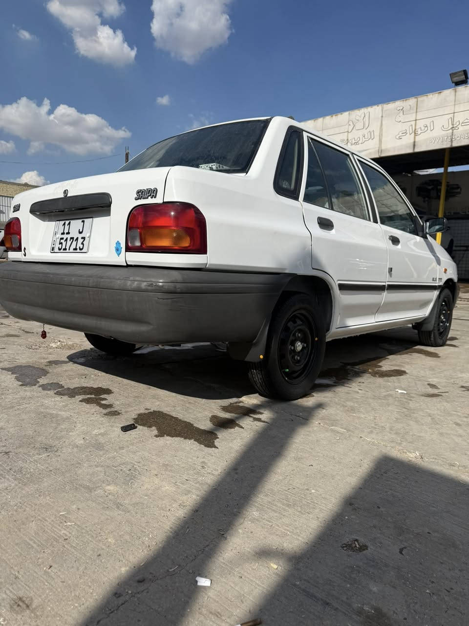 السلام عليكم للبيع سايبا موديل 2011 اخت زيرو ماشيه 37 حقيقي مكفوله من كلشيء تخم تاير اسبير منازل سياره على وضعيت شركه مرقم بغداد انكليزي بسمي السعر 59 وبيها مجال قليل للاستفسار على رقمي ***********
