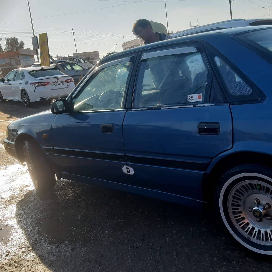 السلام عليكم ورحمة الله وبركاته.....

 سيارة  مازدا  
للبيع  موديل 1989 رقم كركوك السنوية صاقطة  
صايرلها  3سنوات   صبغ جمالية سيارة  كير. و  محرك  كلو بشرط السيارة جاهزة من كلشي  
وعندي بيها وكالة عامة مطلقة يعني بسمي نكول اني  

احولك السيارة اشوكت متريد   سعرها    36 

ورقة  وبيها مجال للشراية

مكان السيارة موصل سهل نينوى 
للاتصال ارقام الهاتف

*********** كورك 

***********   اسيا
