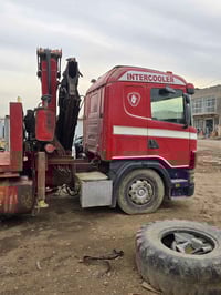 كرين١٠ طن للبيع موديل 2000 07782801838 اتصال فقط مكينه ٨ سلندر كهربائي...