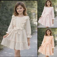 فستان بناتي • ٦-١٠ سنوات • موديلات تيليجرام