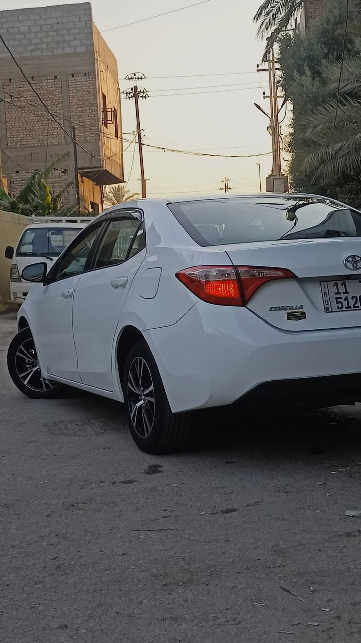 كورلا للبيع. موديل 17 وارد امريكي   مواصفات LE سياره جديد  ضرر جاملغ مبدل +مصبوغ +باب مبدل بلادي نفس اللون    مكان السيارة ديالى بعقوبة🍊 سعر السياره  130 وبيهة مجال رقم الهاتف ***********
