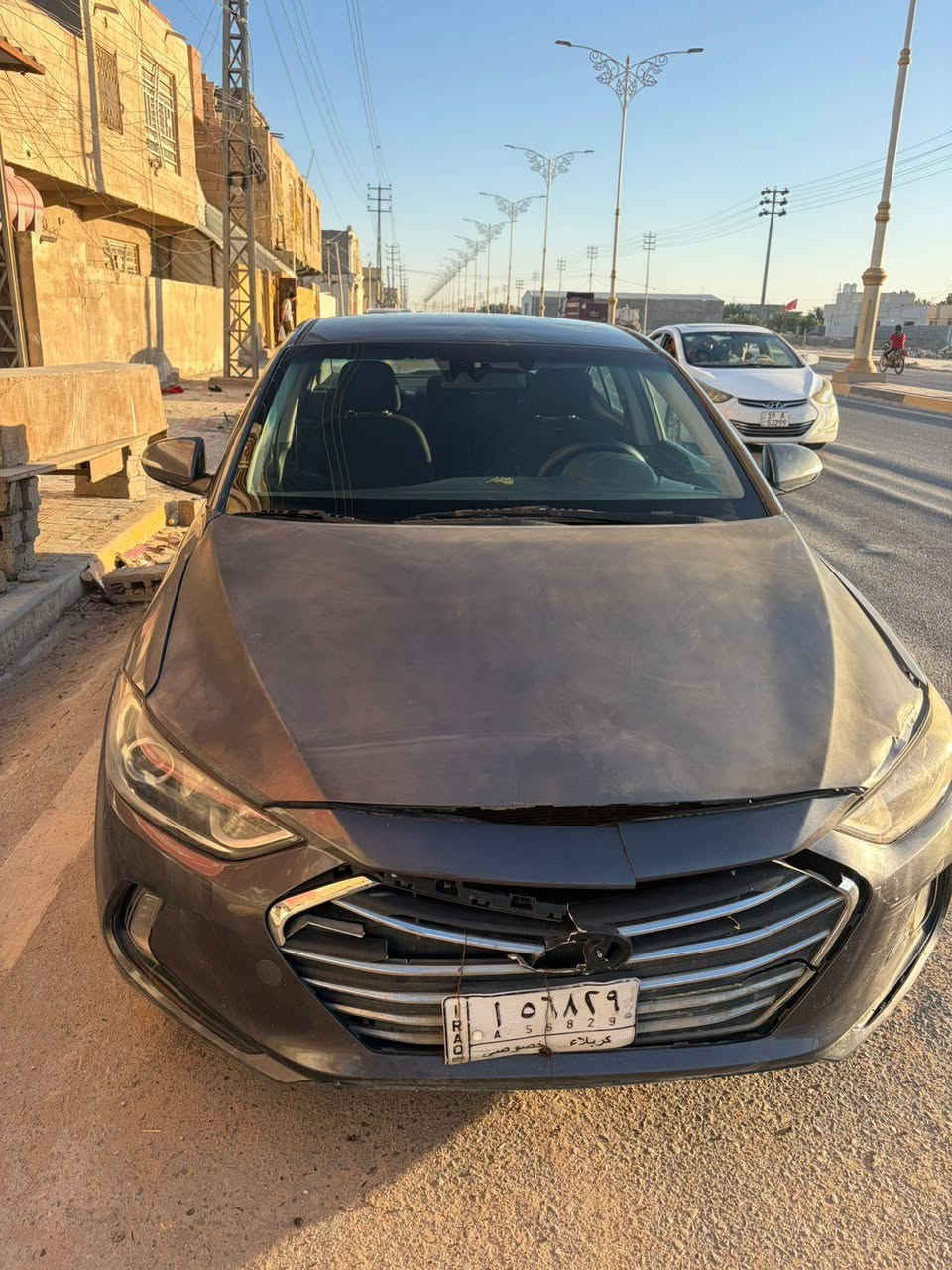 الانتره 2018وارد امريكي السياره يحتاجله دعاميه اماميه وخلفيه وشباج وبيه اشخوط بصيطه السعر 100$ وبيه مجال مكاني كربلاء الحر
***********
