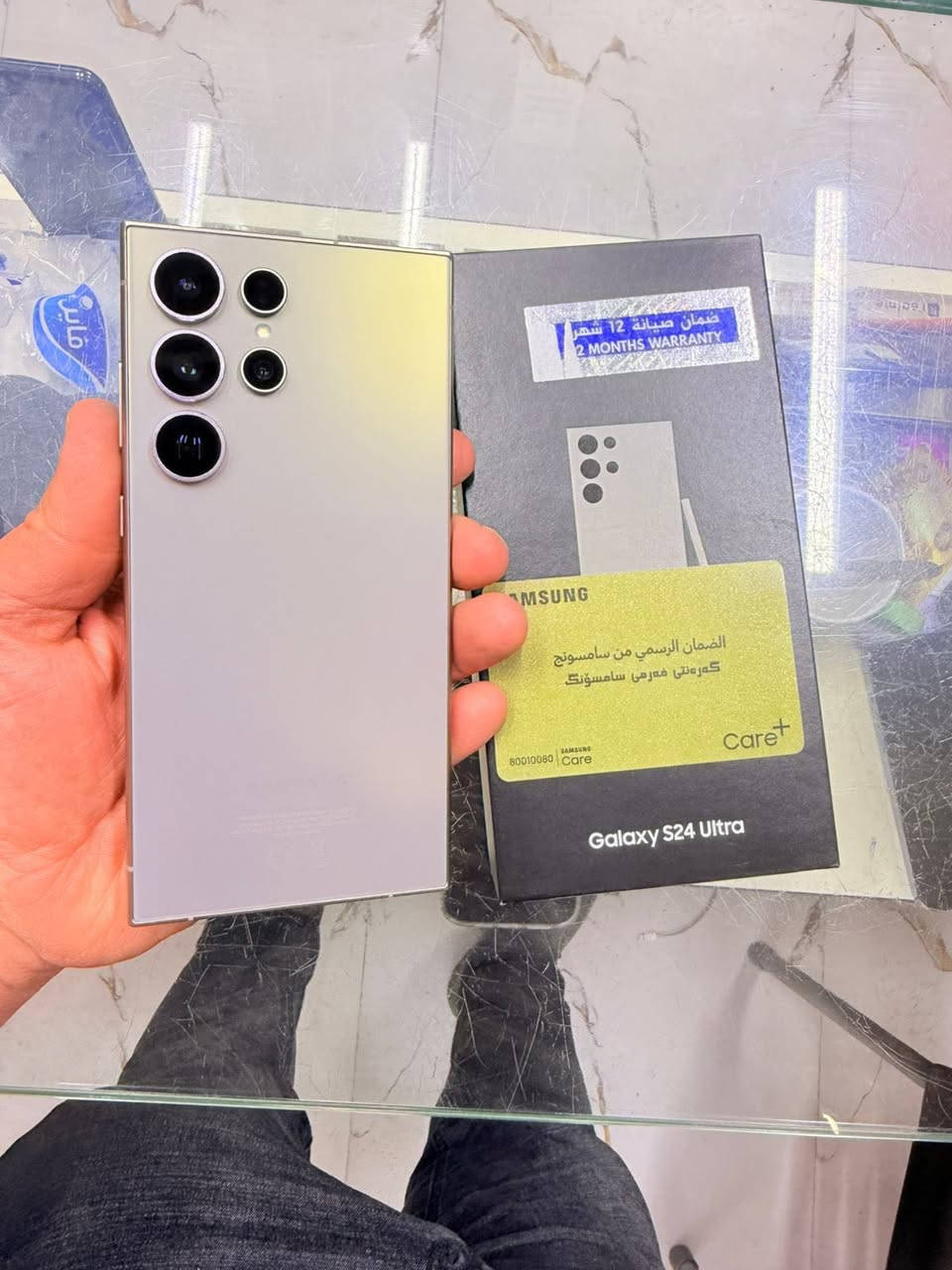سامسونج اس 24 الترا ذاكرة 512
ابو كارت شاشة ضمان دبل خطين نظافة ١٠٠/١٠٠ وملحقاته كاملة ((( سعره جدا مميز راسلني على الخاص اكتبلي تم يجيك سعره ))) وشعندك للبيع او مرواس او تشتري كلشي نستقبل راسلني عالخاص عنواني النجف 
*********** رقمي هذا للاستفسار

