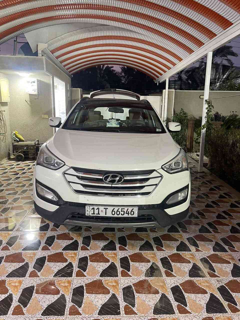 يالله سلام عليكم سنتافي خليجي موديل ٢٠١٣ رقم بغداد بسمي محرك ٢٤٠٠ دوش سبعه راكب ٣ قطع تبريد بارمنوما كشن كهرباء بيه باب خلفي تبديل وجاملغ امامي صبغ مكاني ديالى ناحيه جديده الشط قرب مطعم سامان *********** ١٤٠ وببه مجال
