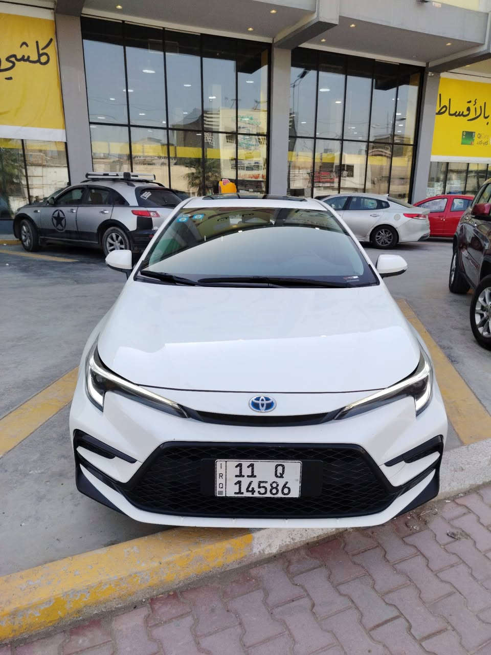 السلام عليكم
كورولا 2024 فول مواصفات
خليجي هايبرت
بصمه تشغيل وابواب ووصندوق
سلايد فتحه
شاشه لمس وكامره دواره
كرسي كهرباء
قطعتين تبريد ثلج بمعنى الكلمه
لد نهاري

سياره جاهزه 
مابيها اي نقص سعر 140 ورقه وبيها مجال للطيبين التساهل موجود وتأخذوها من عيوني بغداد قرب ساحه عدن *********** حيدر السعدي
ملاحظه سياره بيها بين البابتين بارد الايمن
وهلال جاملغ خلفي الايسر يراده بارد
