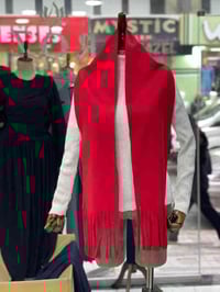 سكارف تركي اصلي • احمر • عرض محدود