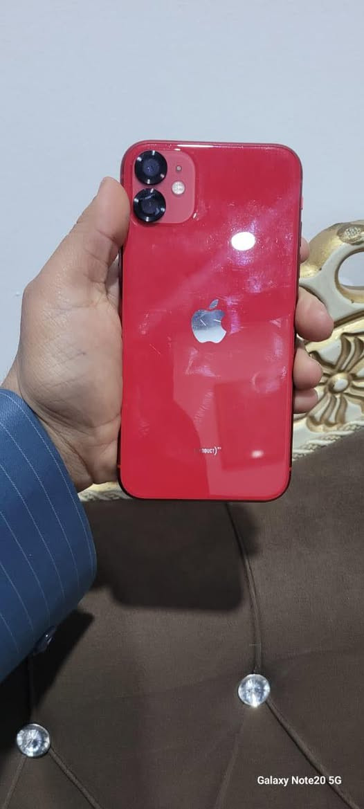 السلام عليكم
أيفون ١١عادي مبدل بطارية 🔋 فقط ونسبة بطارية ١٠٠ذاكرة ١٢٨ فيس إيدي شغال سعر خاص ***********
