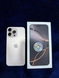 (ايفون 16برو ماكس ) شركه ماستر (ناظفه 100/100  ). (البطاريه 98)   العن...