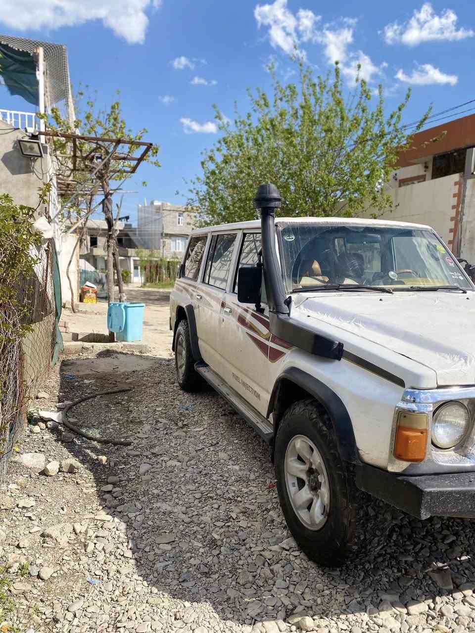نیسان پاتڕۆڵ مۆدێل١٩٩٠ ئاڕمی پلاستیکی سلێمانی  خاز و بنزین  بۆ زانیاری زیاترپەیوەندی بەم ژ.م ***********
***********
ڕێزو سڵاومان بۆ ئەدمین
