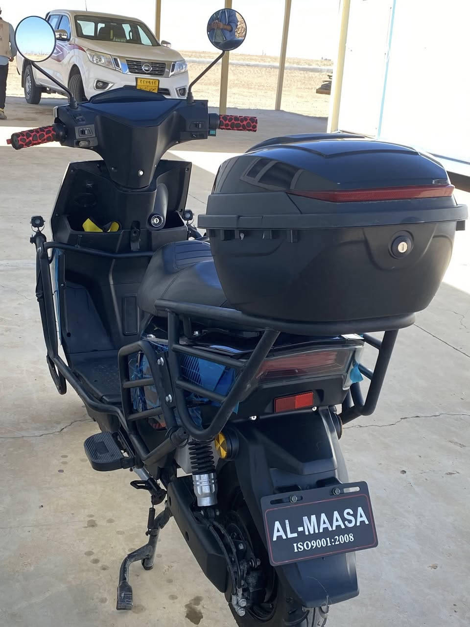 السلام عليكم دراجه شحن الماسه بطاريات يقرن 10وفوگ بلمشي طياره كامله مكمله السعر.( 575 ).للتواصل خاص او على الرقم *********** يوجد واتساب ايضا
