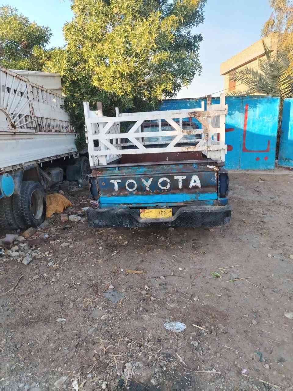 سلام عليكم بيكم تيوتا ٨٥ للبيع شغاله نكره سلف اكسن نضيف راعية ميت ابيع كوم حديد ب 10 وبيها مجال المكان بغداد التاجي 0706766397.........***********
