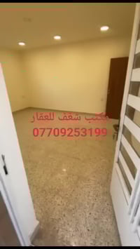 مشتمل طابق اول فوق الارضي معزول عزل تام حديت للايجار في زيونه محله 712...