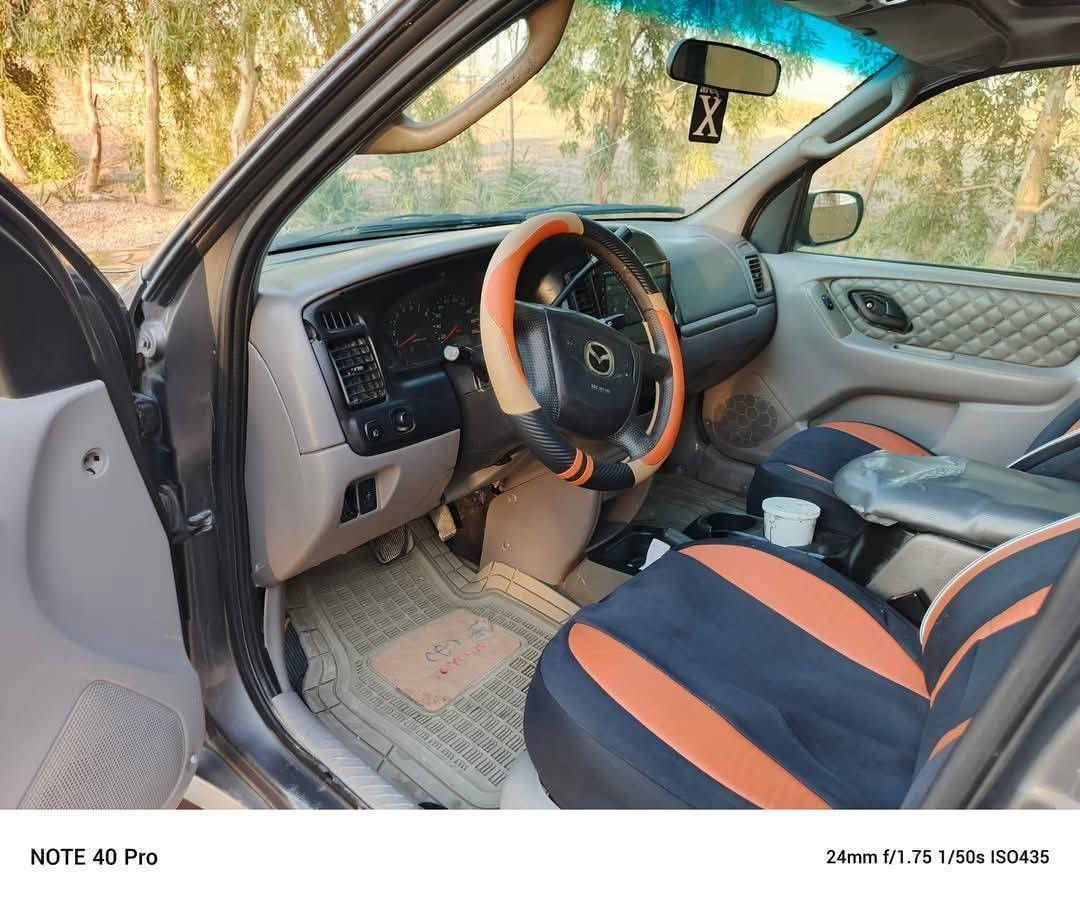 السلام عليكم
مازدا تريبوت للبيع 
موديل 2002
تايرات جدد باتري جديد
محرك6سلندر فور ويل
كهربائيات شغاله
رقم أنبار مشروع وطني السنويه بسمي سياره خير من الله 
السعر 60 وبيه مجال 
المكان بغداد التاجي 
*********** وبي واتساب
