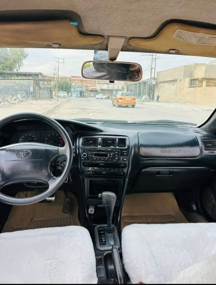 السلام عليكم .
كورله 1994 رقم ديالى مشروع وطني ل 30 

كير ومحرك خير من الله حداديه مضبوطه 

كهربائياتهه شغاله. قفل مركزي 4 جام كهرباء 

سياره على البلاد  فقط قطعتين بيهه صبغ 

4 اطارات جدد  بطاريه نظيفه تبريد شغال فقط 

نقص  غاز تدفئه شغاله  بطاقه بنزين 

باقي فقط على الاستلام تريد وكاله او تحويل 

سعرهه 57 بيهه مجال مكانهه كركوك 

اتصال ***********
