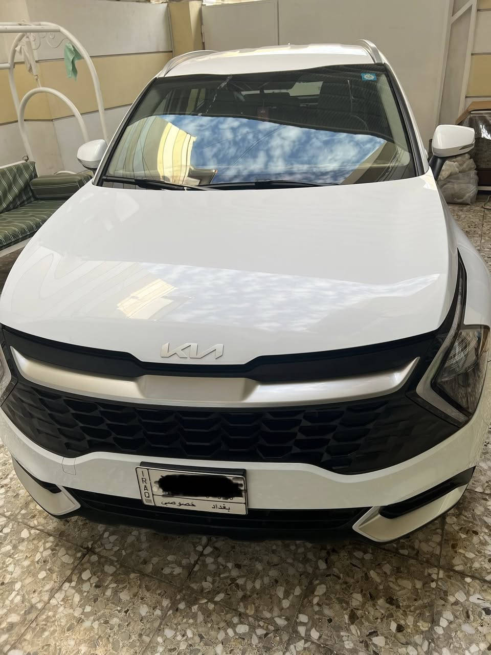 كـيا سبورتج  موديل 2022 رقم بغداد بأسمي
السيارة جديده وجاهزة وارد خليجي

المواصفات نص فول
محرك 2000 دوش
مري شفط + اشارة بالمري
هاند بريك دكمه كهرباء
كامره خلفية
ويل كب 19
حساسات خلفية
قطعتين تبريد 
درايف مود
انضمة قيادة
شاشة كاربلاي
شفتات
كيجات الكترونيه
كروز سرعه
كشنات مخمل
لايت زنون LED
وبگ لايت LED
اوتو هولد 
تشغيل سويج 
السيارة ماشية 62000kM وقابل للزيادة
السعر 208$ وبيها مجال
كفاله عامه عدا طخه شويه بالدعاميه الخلفيه فقط
العنوان : بغداد الحرية الدولعي
للأستفسار : هـ ***********
***********
