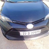 كورلا موديل 2018  حادثها جاملغ خلفي سنويه جديده هزة جديده سعرها 130 وب...