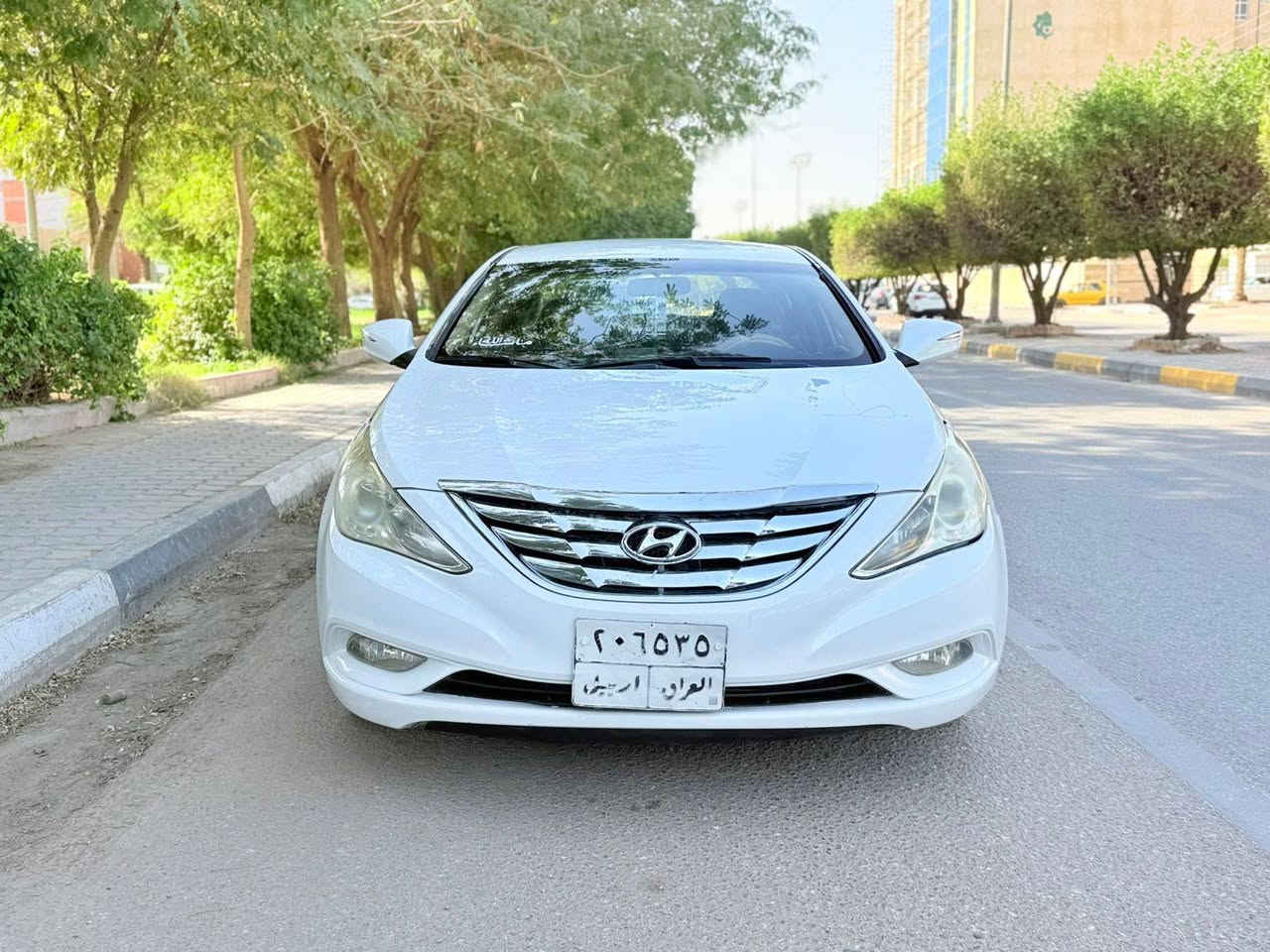 سوناته موديل 2011سعر 98قابل التفاوض خليجي مكفوله من ضربه بيه رشات صبق بصيطه مواصفات شاشه كبيره كامره دواره تحكم استيرن مثبت سرعه داخل بيجي حساسات أمامي  خلفيه محرك وكير مكفولات محرك 2400دوش  تبريد ثلج قطعتين تبريد منضومه غاز ٦٠ التر انسه صرف حداديه ربل جديده تخم تاير مكان سياره كربلاء المقدسة الاستفسار ***********
