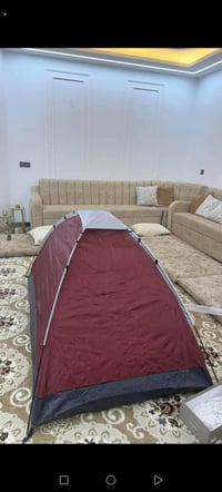 خيمه جديده اوتماتيك قماش مطري  كامل ملحقات  سعر 20  الف اول تم. يوجد ت...